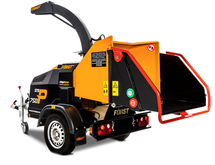 broyeur de branches tracte